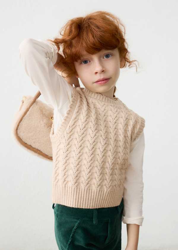 Knit Sweater Vest