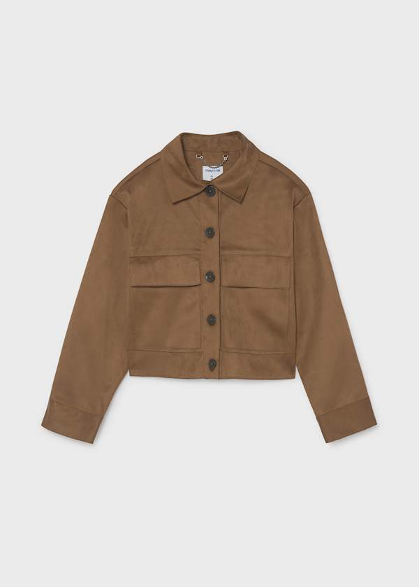 Mayoral Usa Inc Lightweight Faux Suede Jacket - Little Miss Muffin Children & Home