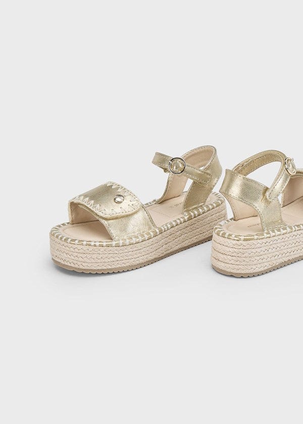 Mayoral Usa Inc Mayoral Jute Platform Sandals - Little Miss Muffin Children & Home