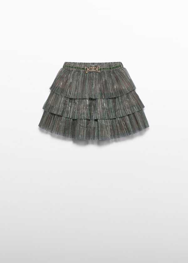 Abel & Lula Pleated Tiered Skirt - Little Miss Muffin Children & Home