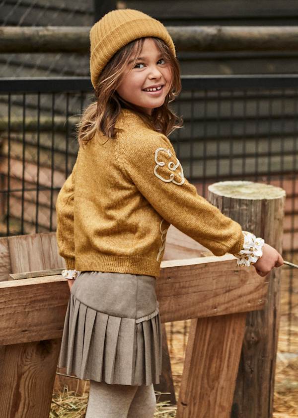 Mayoral Usa Inc Pleated Knit Skort - Little Miss Muffin Children & Home