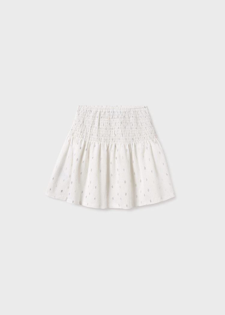 Mayoral Usa Inc Mayoral Smocked Waist Printed Skirt - Little Miss Muffin Children & Home