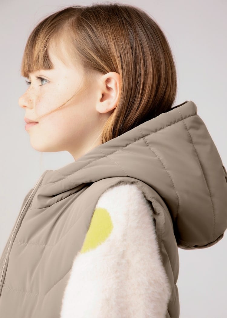 Mayoral Usa Inc Mayoral Quilted Vest in Mocha - Little Miss Muffin Children & Home