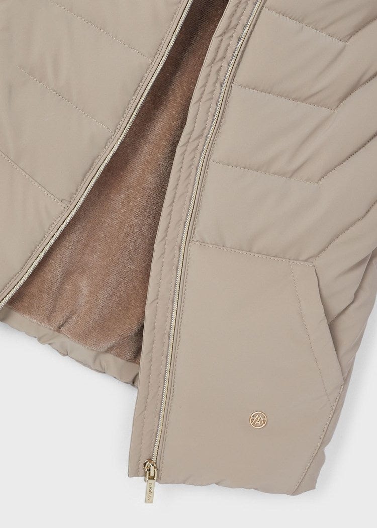 Mayoral Usa Inc Mayoral Quilted Vest in Mocha - Little Miss Muffin Children & Home