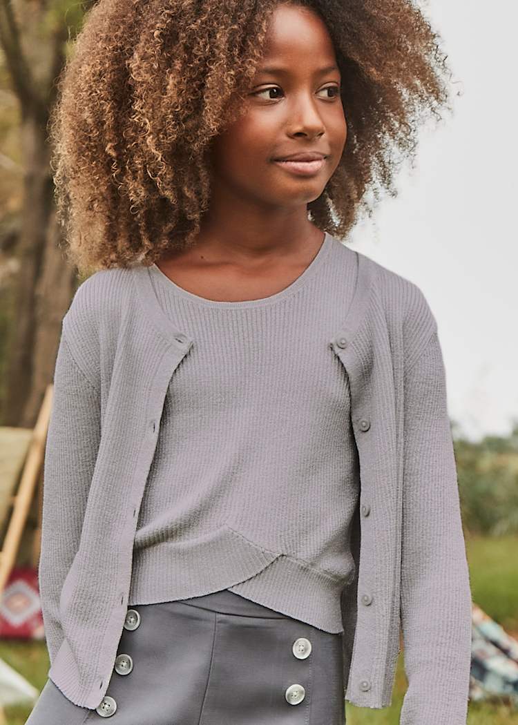 Mayoral Usa Inc Mayoral Ribbed Sleeveless Top - Little Miss Muffin Children & Home