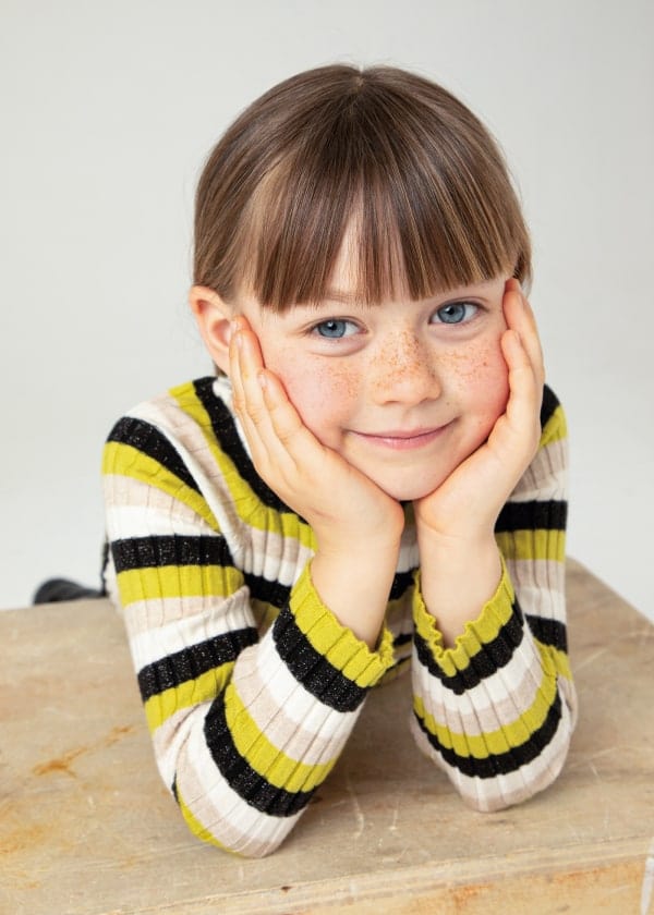 Mayoral Usa Inc Mayoral Girl Ribbed Mock Neck Sweater in Cirtonella - Little Miss Muffin Children & Home