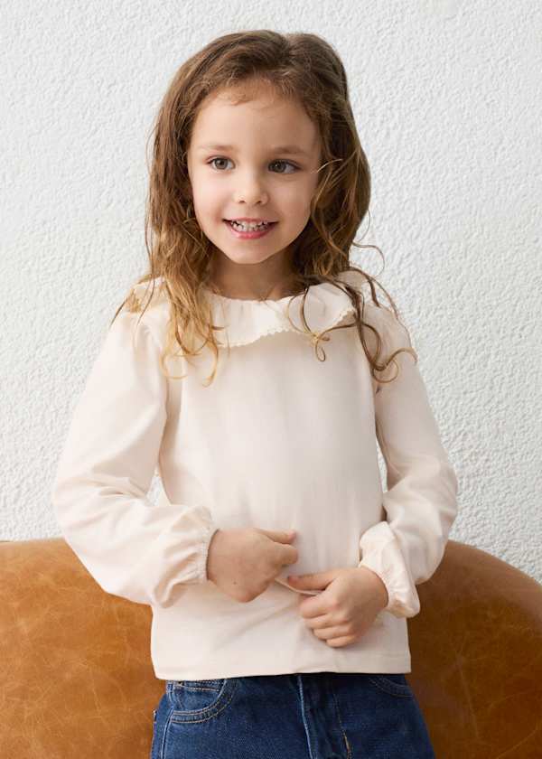 Mayoral Usa Inc Ruffle Collar Blouse - Little Miss Muffin Children & Home