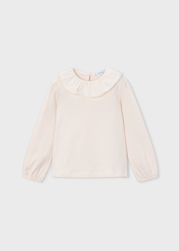 Ruffle Collar Blouse