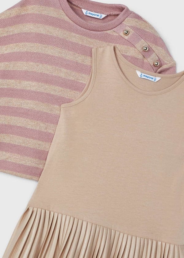 Mayoral Usa Inc Mayoral Sleeveless Dress & Sweatshirt Set - Little Miss Muffin Children & Home