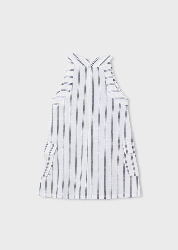 Mayoral Usa Inc Striped Sleeveless A-Line Dress - Little Miss Muffin Children & Home