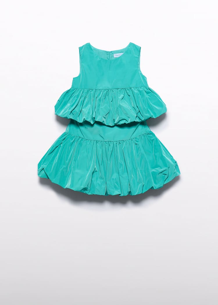 Abel & Lula Taffeta Skirt Set in Jade - Little Miss Muffin Children & Home