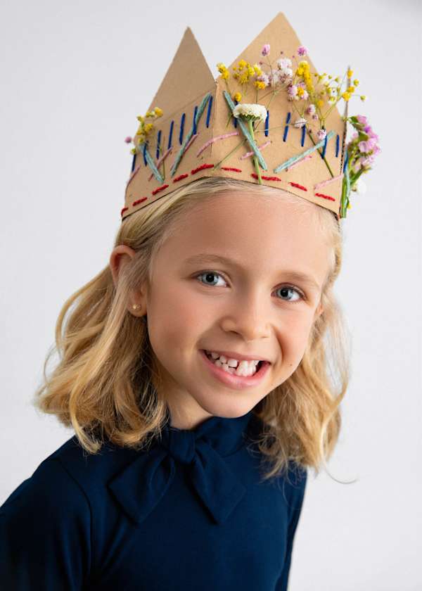 Abel & Lula Knit Turtleneck with Bow Tie in Navy - Little Miss Muffin Children & Home