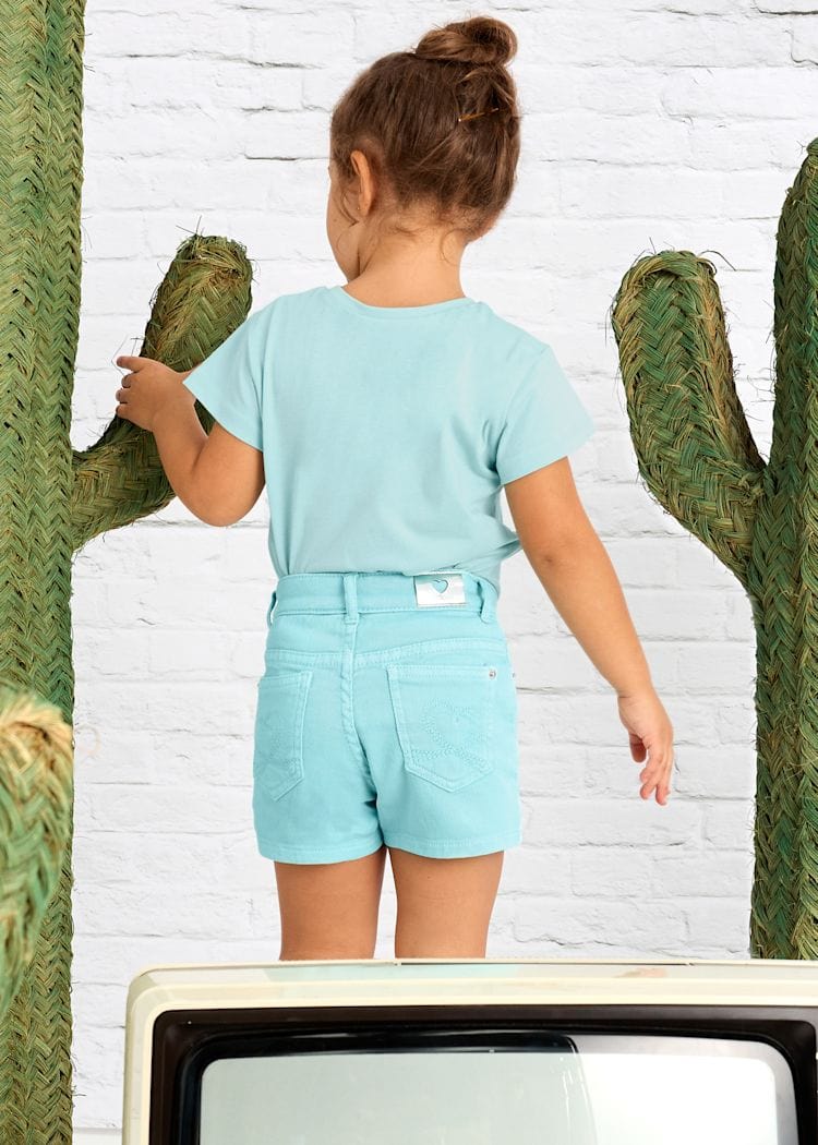 Mayoral Usa Inc Mayoral Twill Shorts in Anise - Little Miss Muffin Children & Home