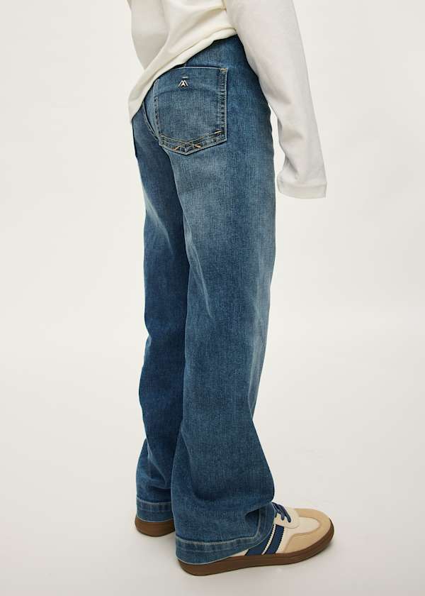 Mayoral Usa Inc Wide Leg Jeans, 2 Colors Available - Little Miss Muffin Children & Home