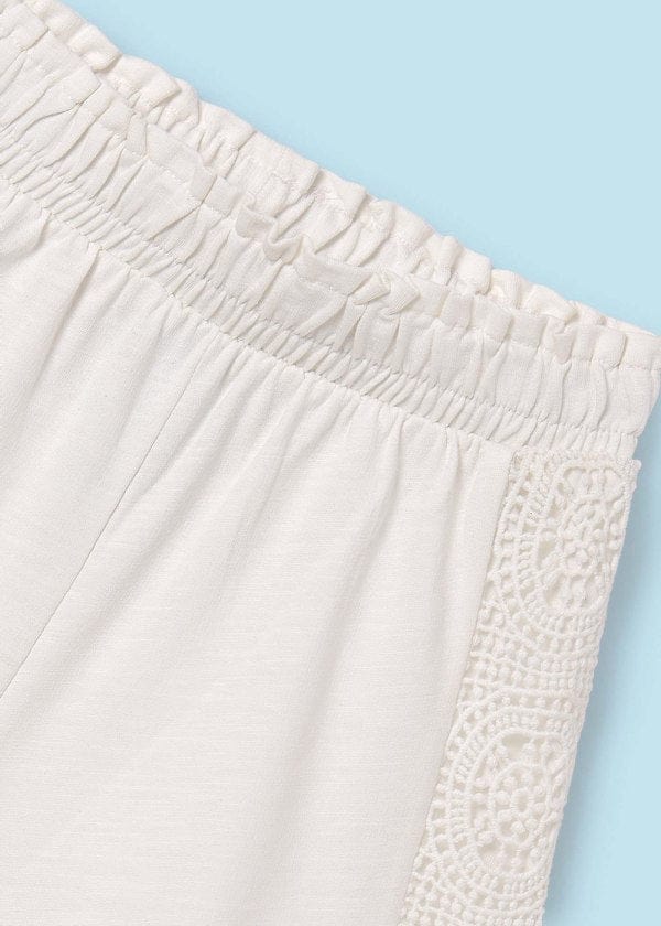 Mayoral Usa Inc Mayoral Crochet Trimmed Short Set - Little Miss Muffin Children & Home