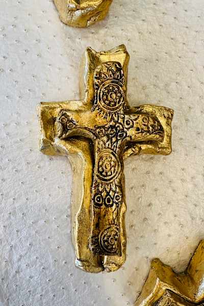 handheld cross decor
