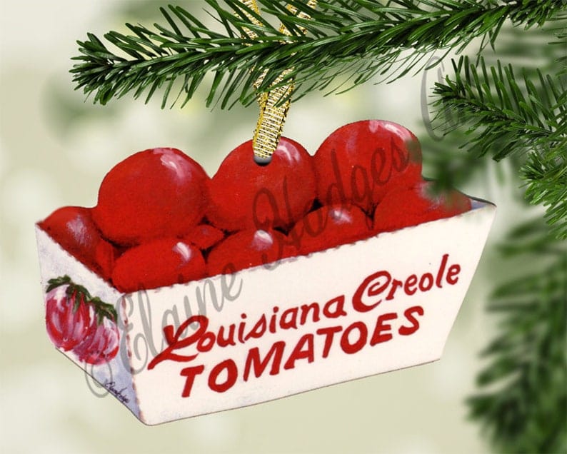 Creative Moods Creative Moods Creole Tomatoes Ornament - Little Miss Muffin Children & Home