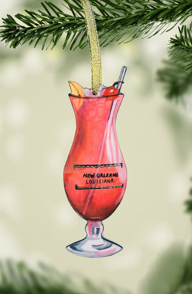 Creative Moods Creative Moods Hurricane Drink Ornament - Little Miss Muffin Children & Home