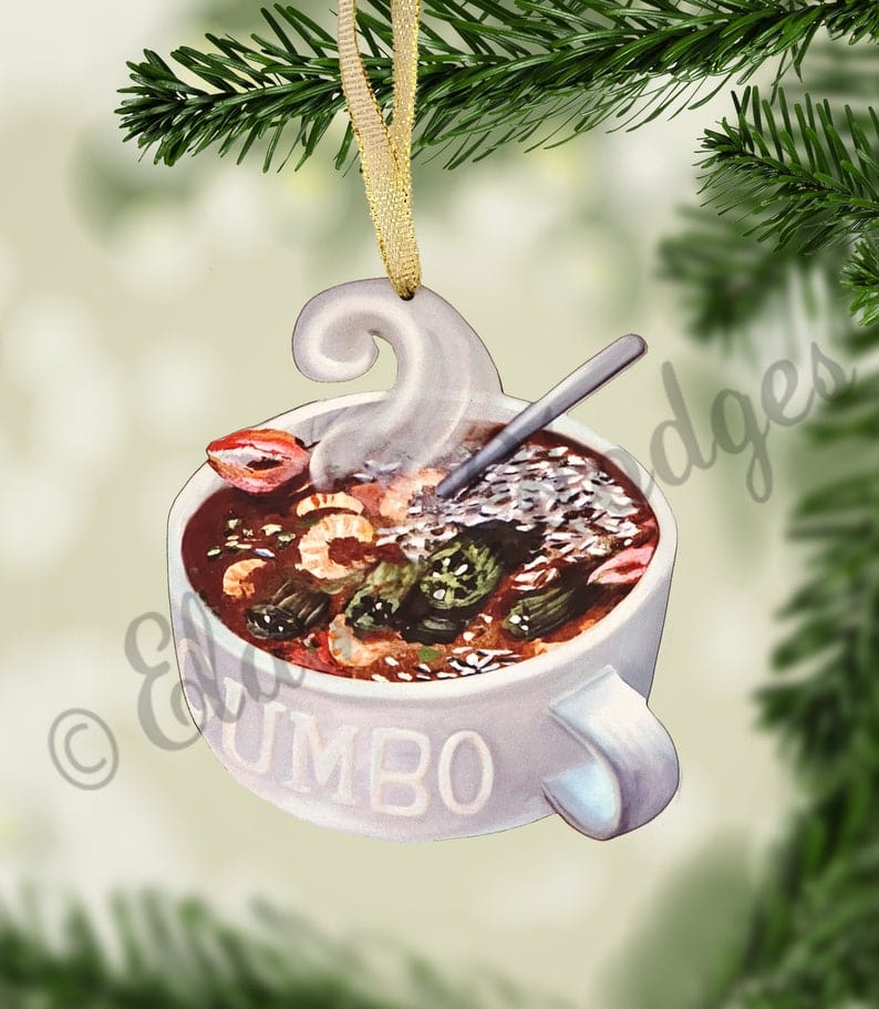 Creative Moods Creative Moods New Orleans Gumbo Cup Ornament - Little Miss Muffin Children & Home