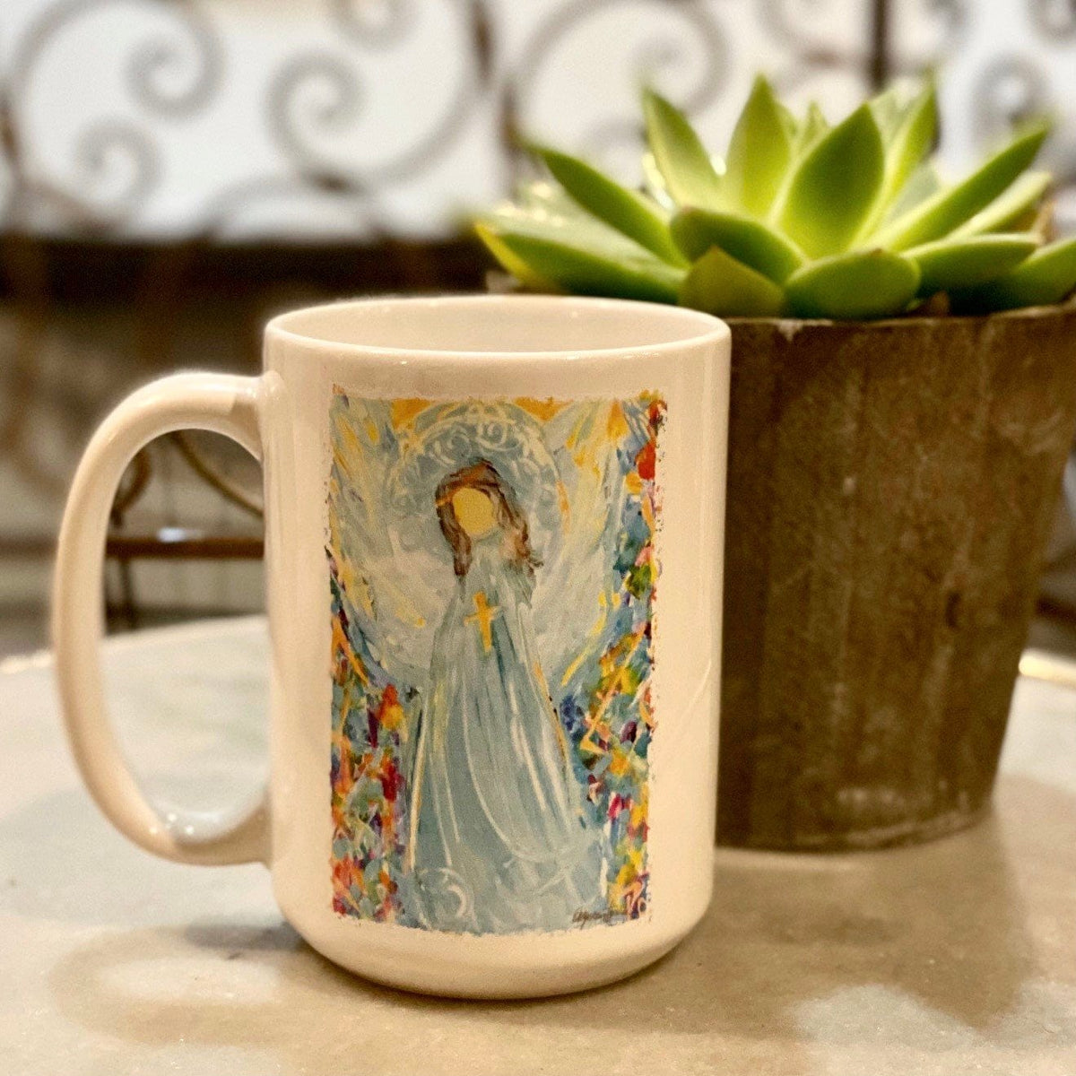 Whereable Art Whereable Art Prayers On The Side Mugs - Little Miss Muffin Children & Home