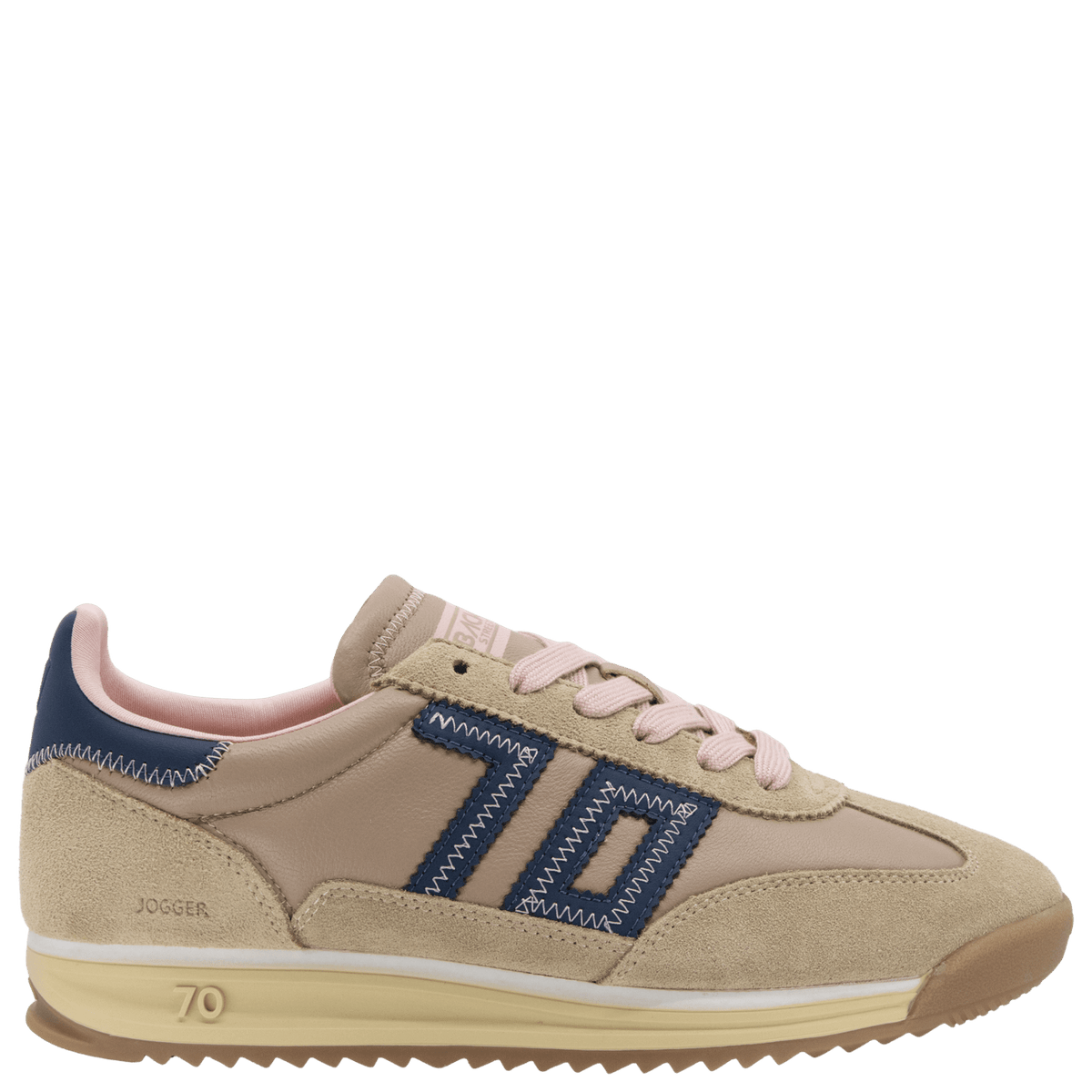 pink and navy everyday sneaker