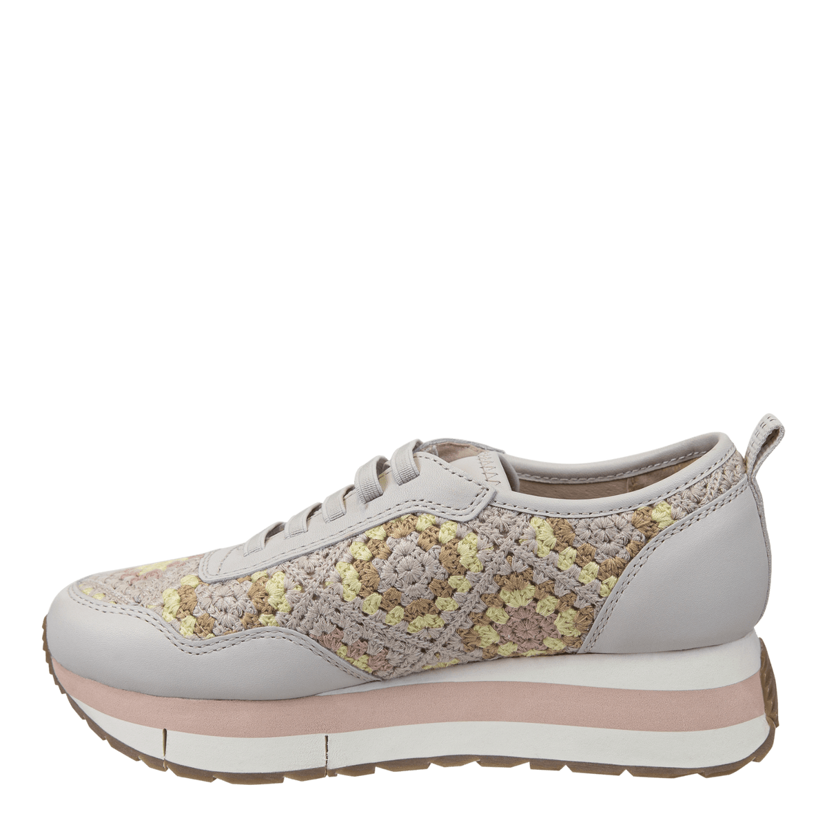 Naked Feet Naked Feet Kinetic Platform Sneakers in Patchwork - Little Miss Muffin Children & Home