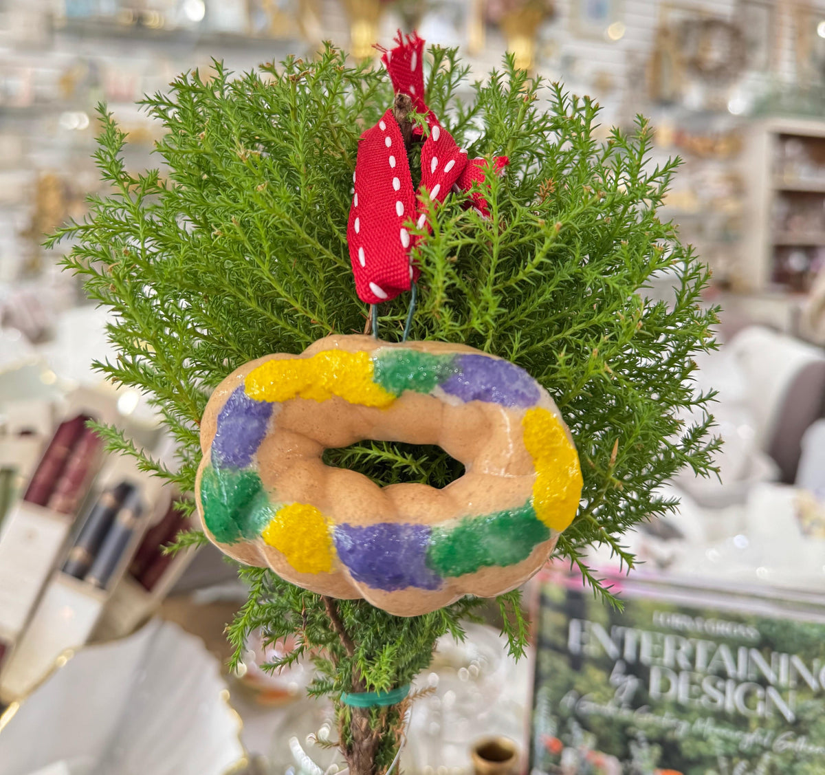 Crescent City Ornaments King Cake Ornament - Little Miss Muffin Children & Home