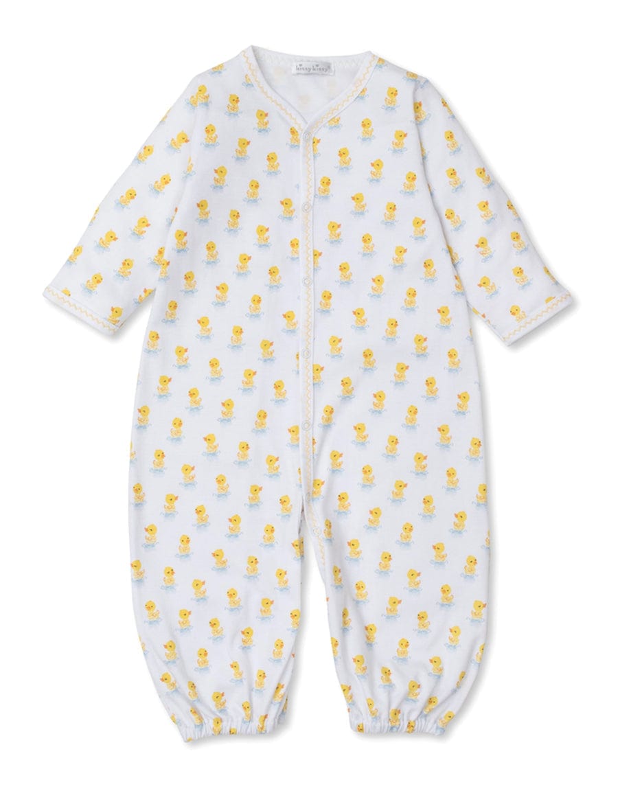 Kissy Kissy Kissy Kissy Convertible Gown Dotty Ducks - Little Miss Muffin Children & Home