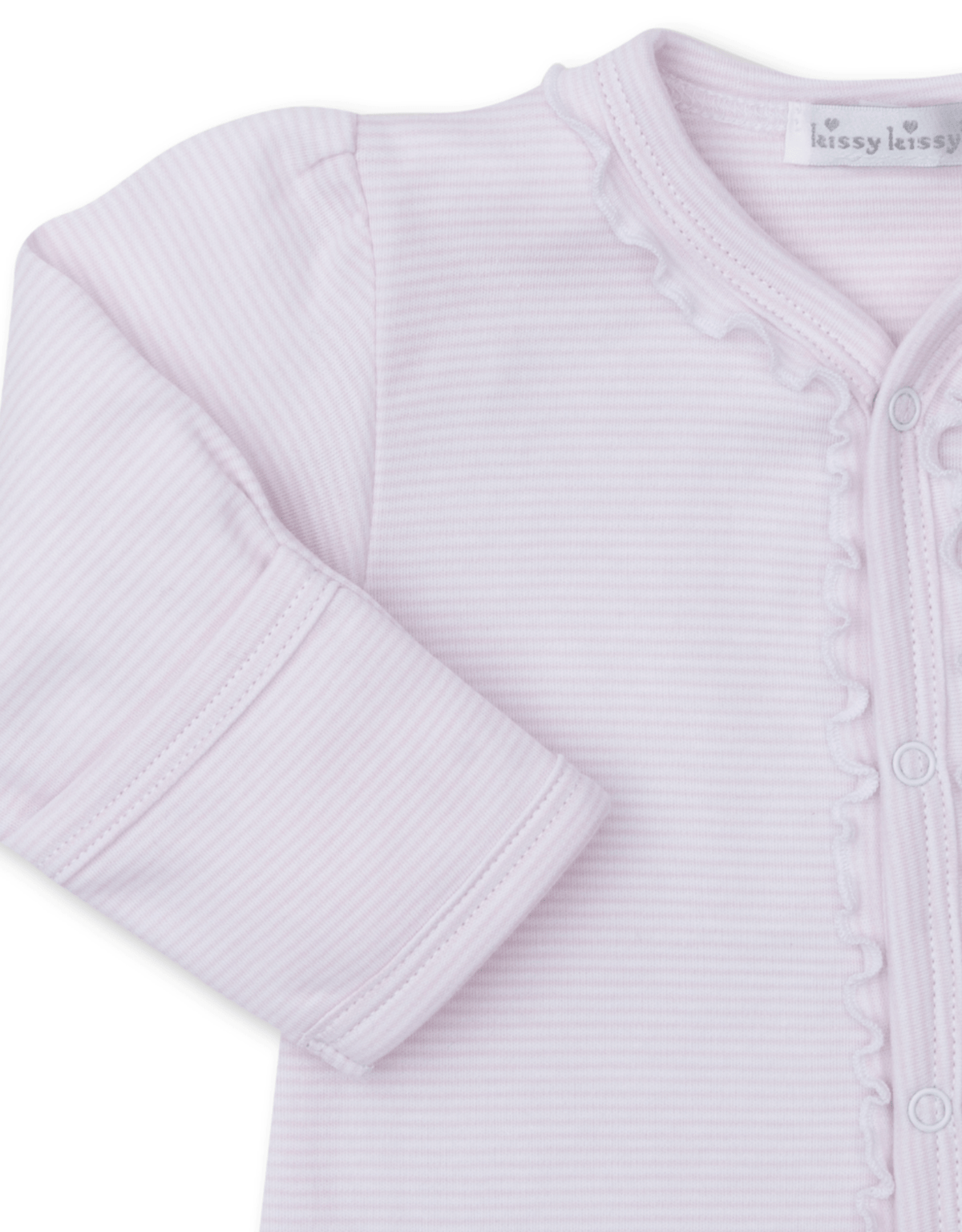 Kissy Kissy Kissy Kissy Striped Footie Forest Fun - Little Miss Muffin Children & Home