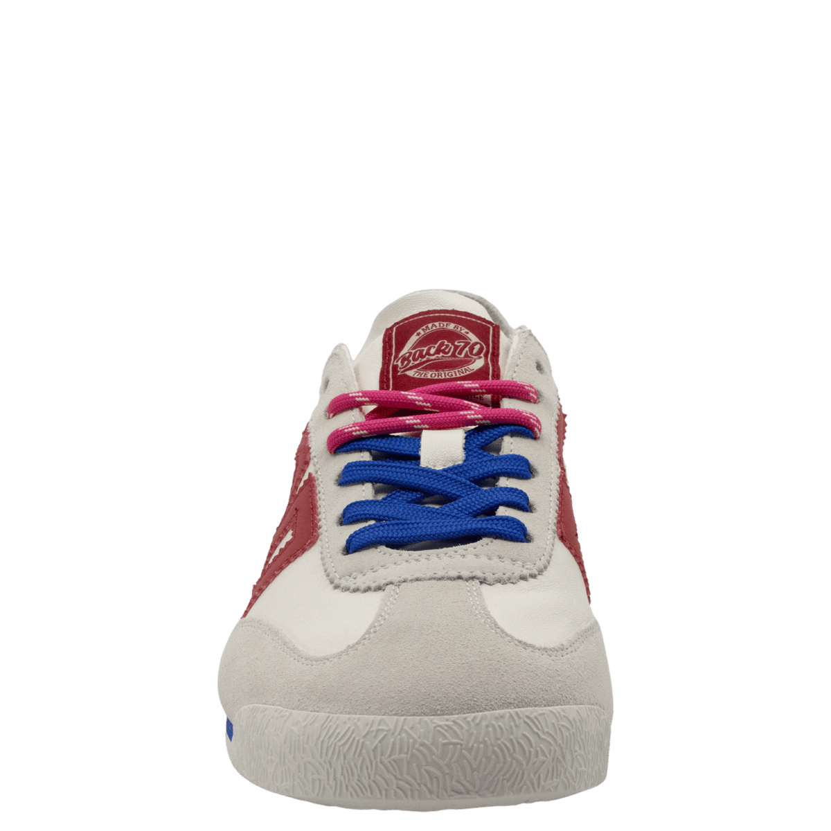 Back 70 Streetwear Leon Sneakers in White/Red - Little Miss Muffin Children & Home