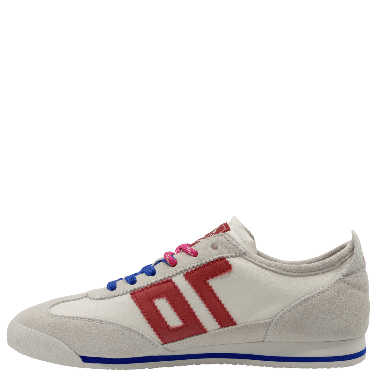Back 70 Streetwear Leon Sneakers in White/Red - Little Miss Muffin Children & Home