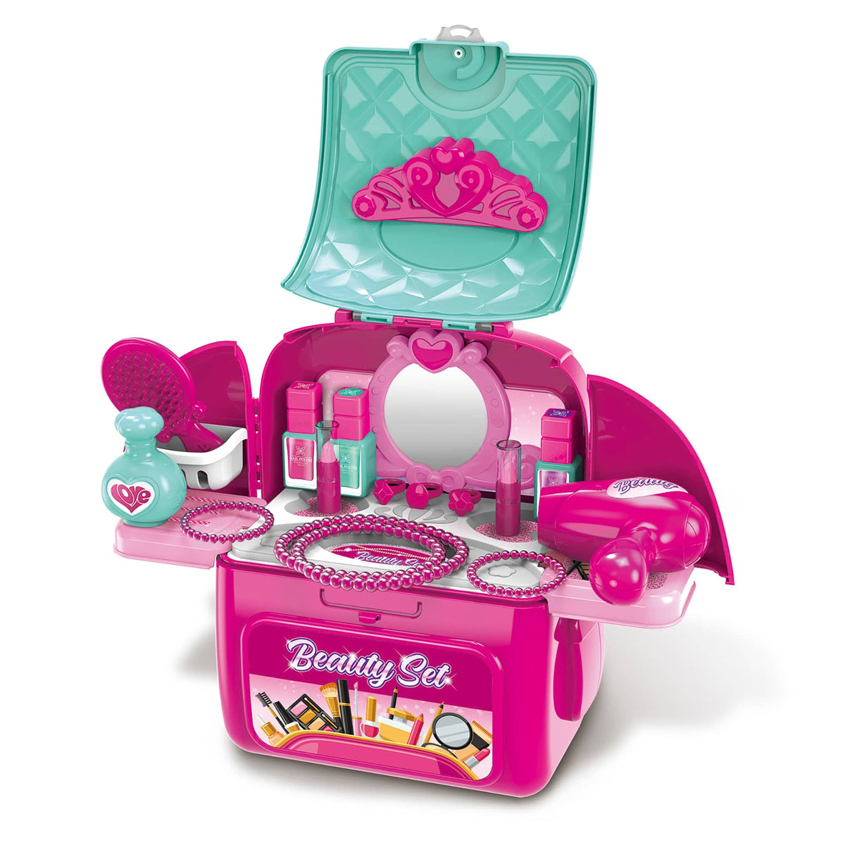 Kid Galaxy Kid Galaxy On The Go Backpack Vanity Set - Little Miss Muffin Children & Home