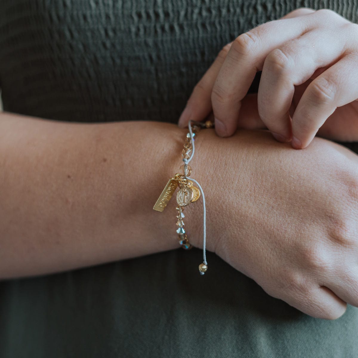 My Saint My Hero My Saint My Hero St Benedict Blessing Bracelet - Little Miss Muffin Children & Home
