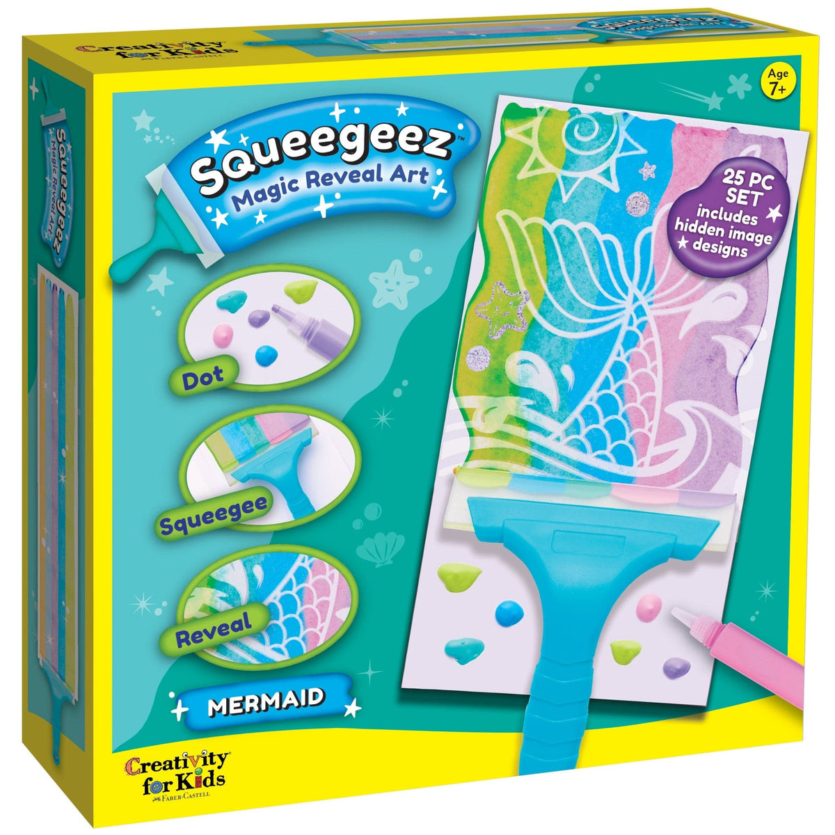 Faber Castell Faber Castell Magic Reveal Squeegee Art Mermaid - Little Miss Muffin Children & Home