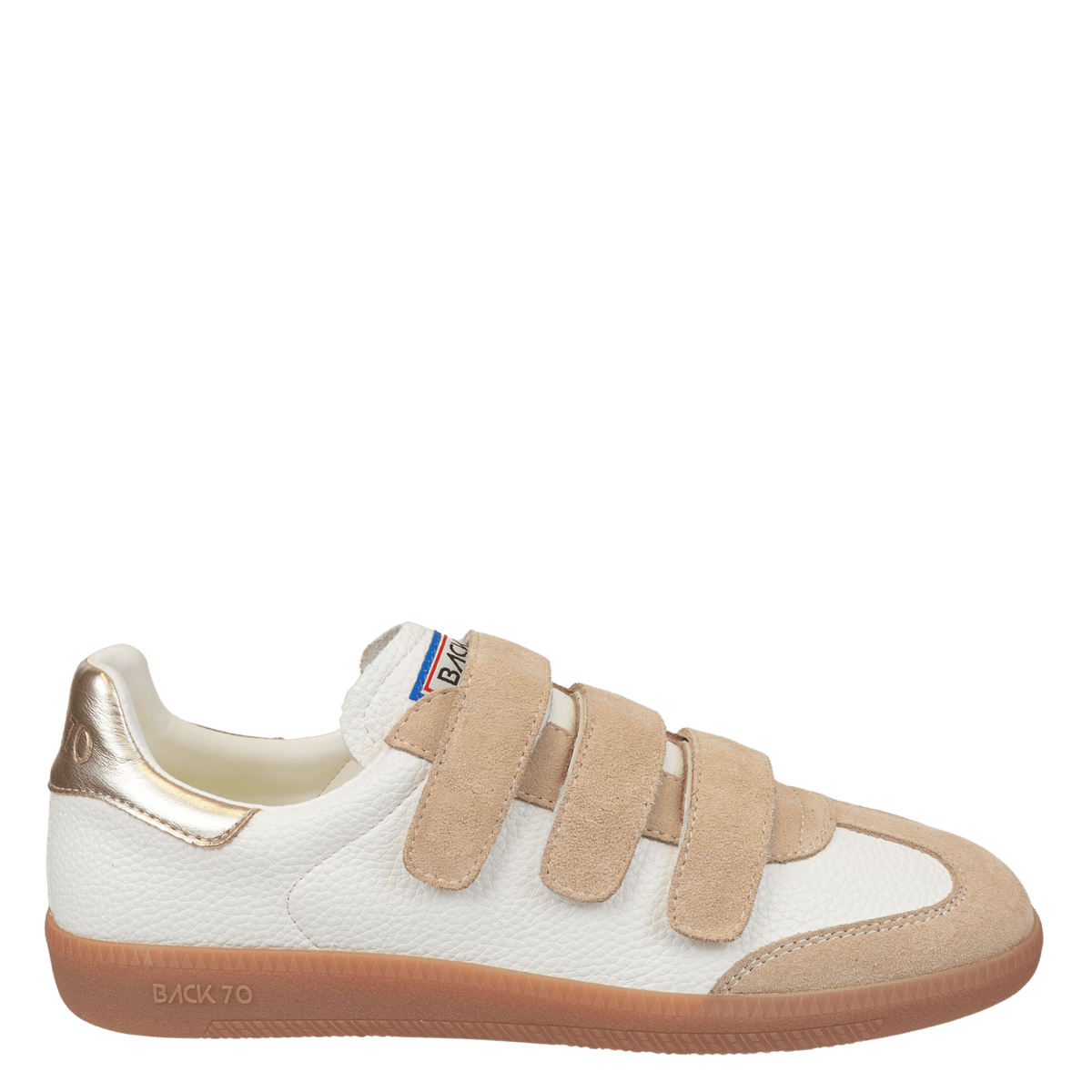 Back 70 Streetwear Back 70 Streetwear Mias Sneakers in White Beige - Little Miss Muffin Children & Home
