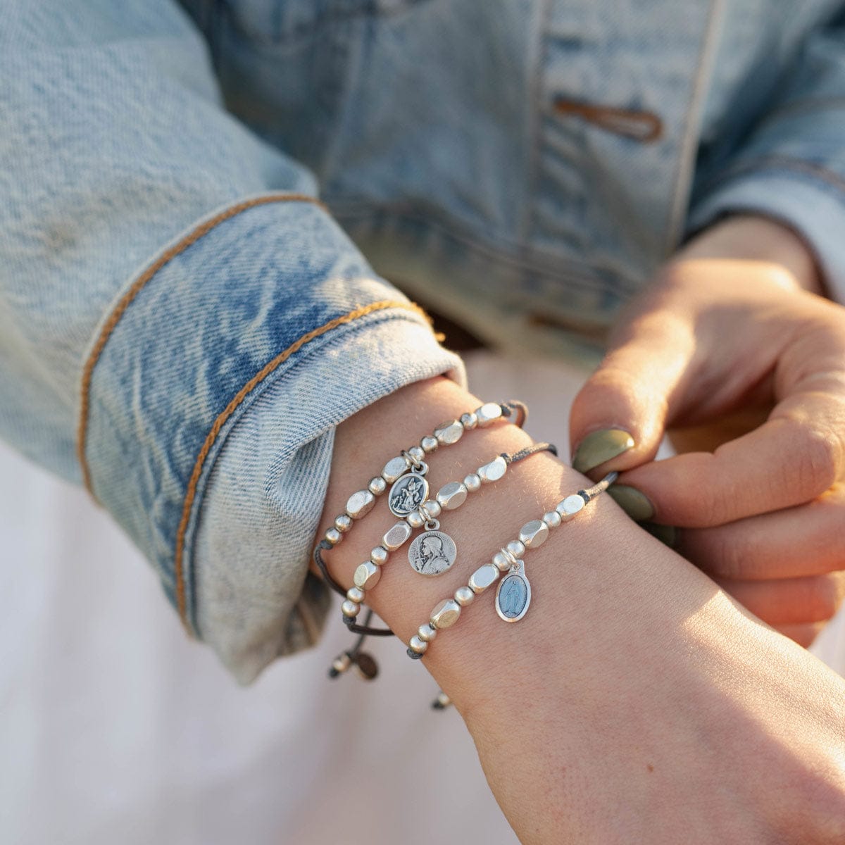 My Saint My Hero Miraculous Mary Petite Little Saints Bracelet - Little Miss Muffin Children & Home