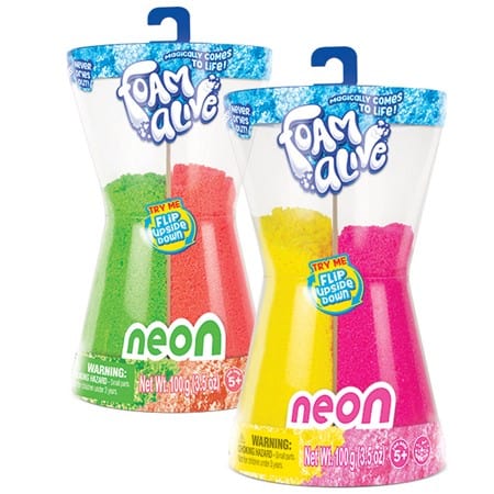 Play Visions Play Visions Foam Alive Neon Hourglass, 2 Colors Available - Little Miss Muffin Children & Home