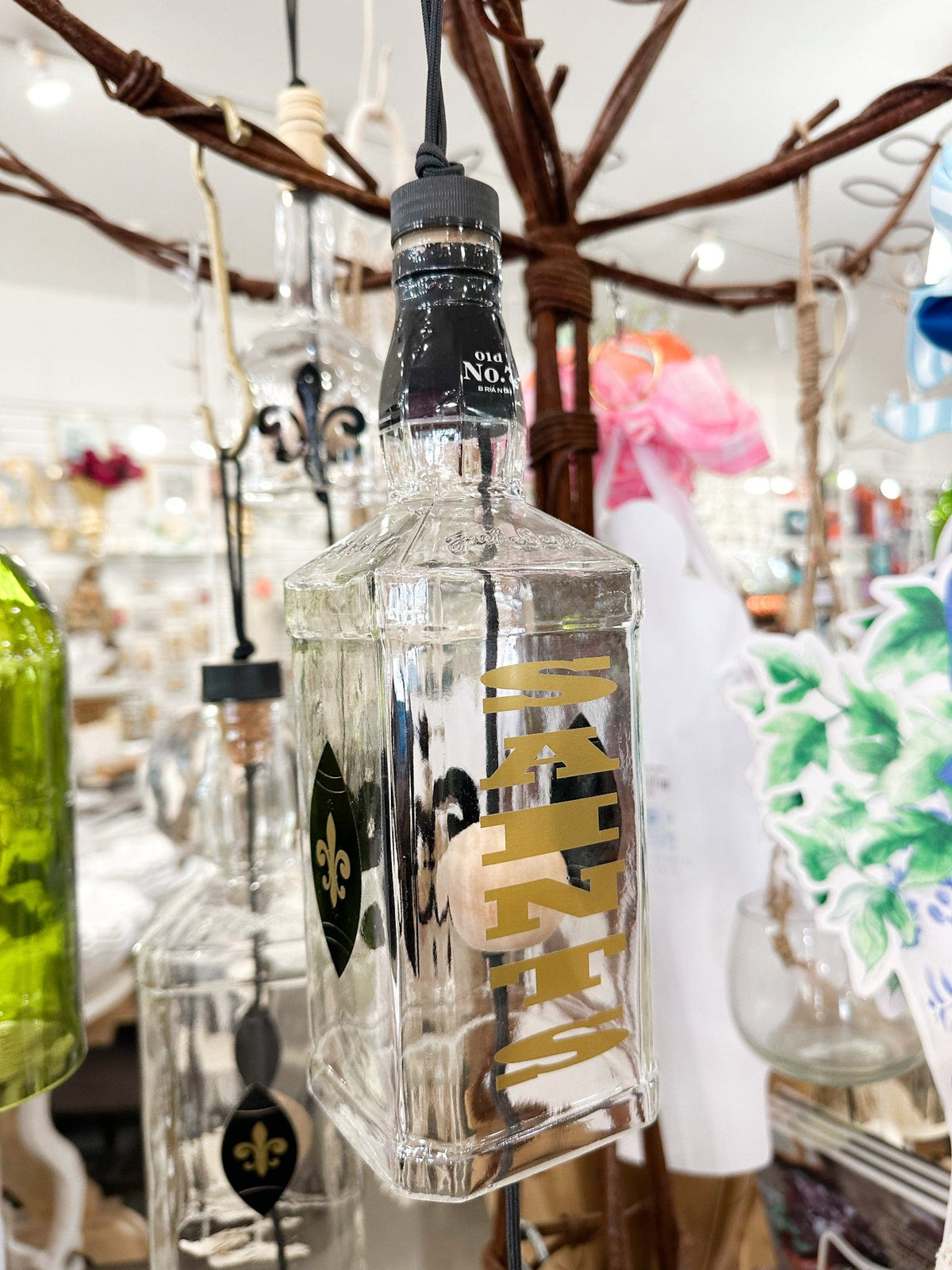 new orleans saints wind chime