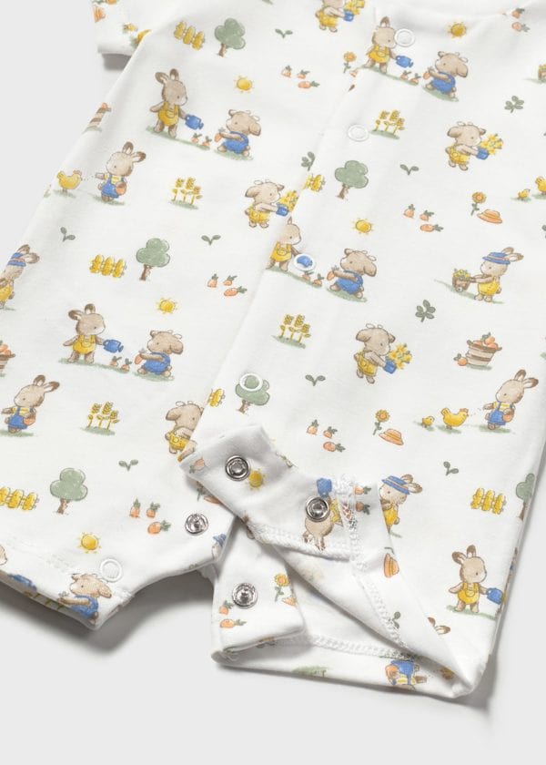 Mayoral Usa Inc Mayoral Short Sleeve Romper, 2 Styles Available - Little Miss Muffin Children & Home