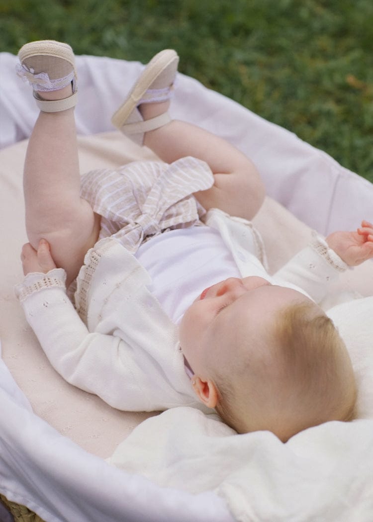 Mayoral Usa Inc Mayoral 3-Piece Cardigan & Diaper Cover Set - Little Miss Muffin Children & Home