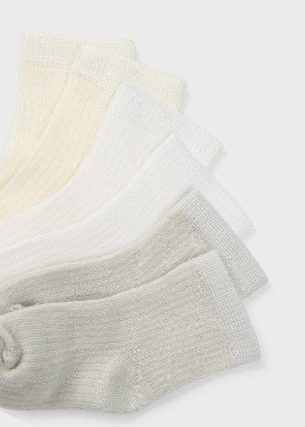 Mayoral Usa Inc Mayoral Babies 6 Pair Sock Set - Little Miss Muffin Children & Home