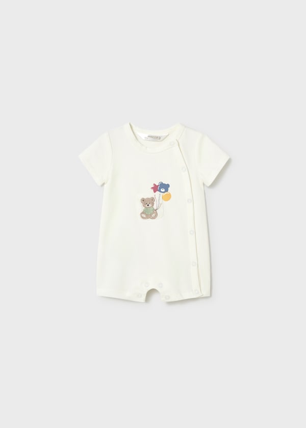 Newborn Teddy Bear Romper, 2 Styles Available
