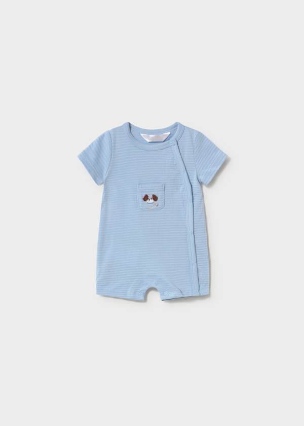 Newborn Sky Romper blue