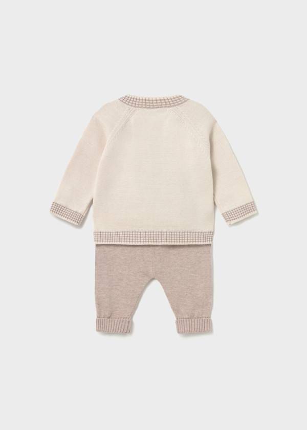Mayoral Usa Inc Newborn Knit Bear Sweater & Pants Set, 2 Colors Available - Little Miss Muffin Children & Home