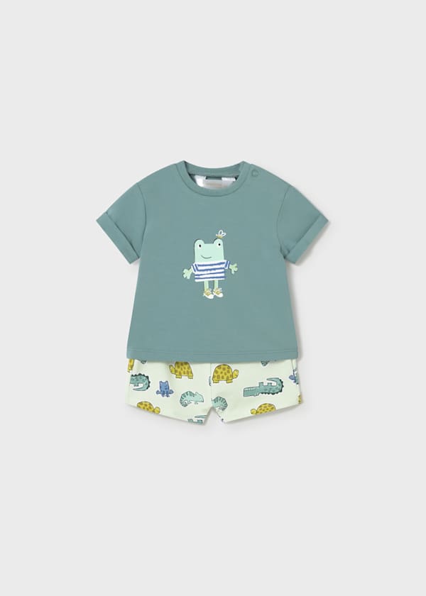 Mayoral Usa Inc Newborn Printed Shorts Set - Little Miss Muffin Children & Home