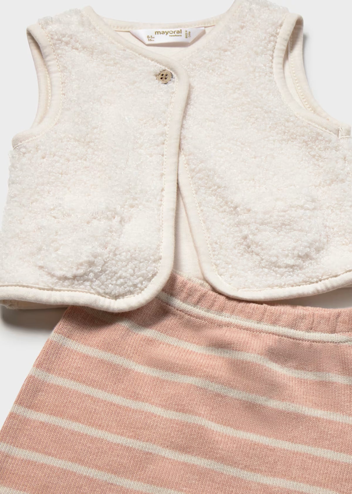 Mayoral Usa Inc Newborn 3-Piece Knit Leggings & Vest Set - Little Miss Muffin Children & Home