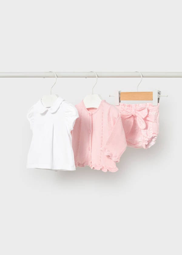 Mayoral Usa Inc Newborn 3 Piece Knit Set - Little Miss Muffin Children & Home
