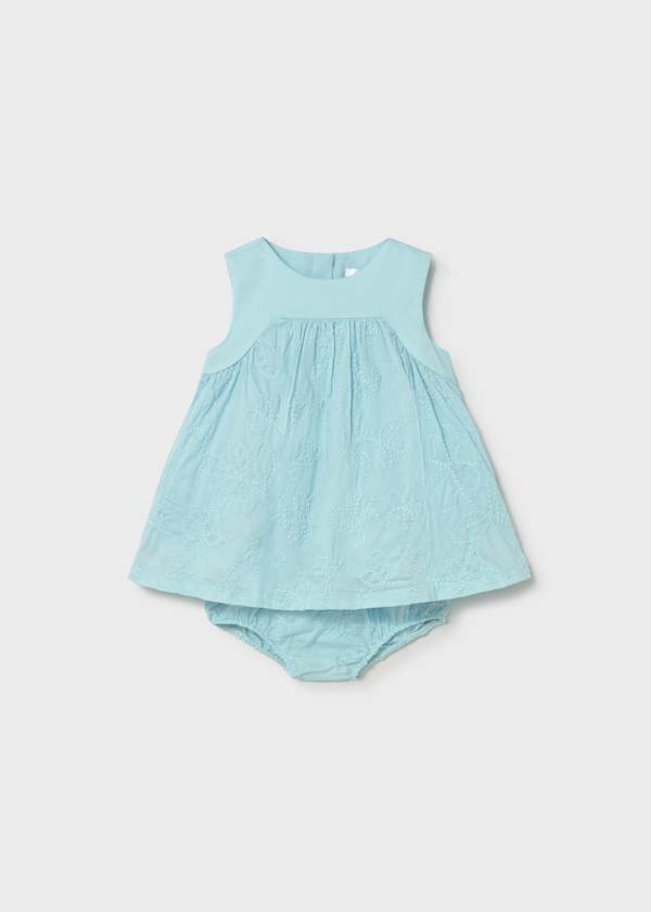 Newborn Embroidered Dress & Bloomer Set in Hawaii