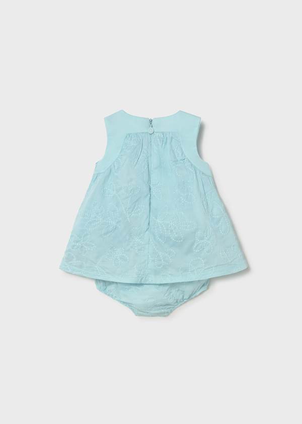 Newborn Embroidered Dress & Bloomer Set in Hawaii