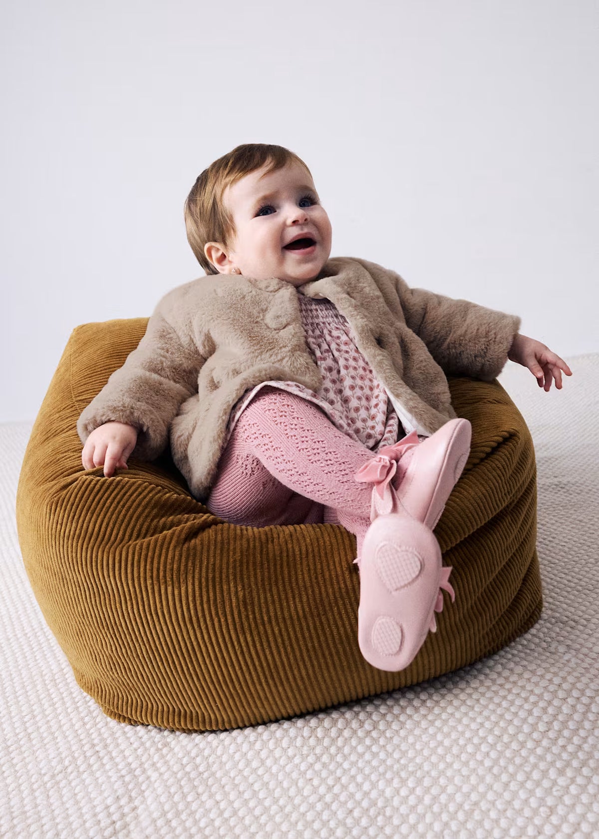 Mayoral Usa Inc Newborn Faux Fur Coat, 3 Colors Available - Little Miss Muffin Children & Home